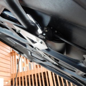 Hood scoop lightbar bracket by C4Fab