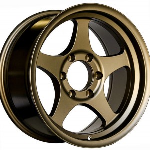 17" FN Wheels Five Star Matte Bronze