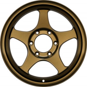 17" FN Wheels Five Star Matte Bronze