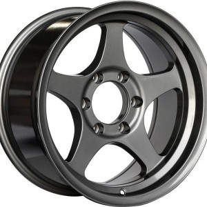 17" FN Wheels Five Star Anthracite Light Gunmetal