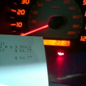 Ugh. 13.4 mpg. Thanks winter gas!