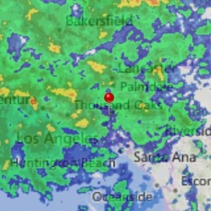 A very welcome site. Rain finally!