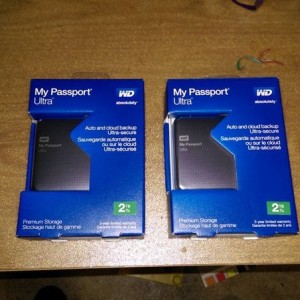 $50 off each drive at Best Buy. :)