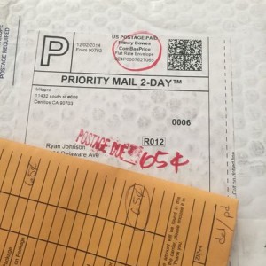 Got a package from blitzpro but apparently they didn't pay the proper 