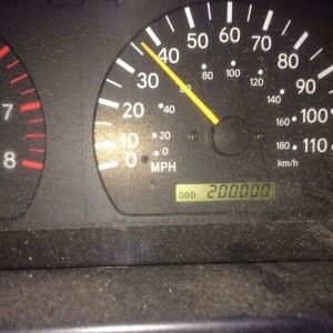200k! Woohoo! Party time! 98 4x4.