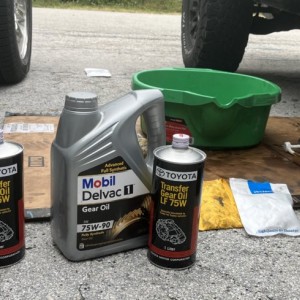 Differential and Transfer Case Fluid Change