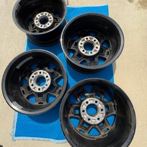 TRD Pro Wheels Back