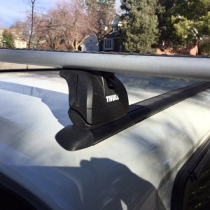 Thule Rack on an A.R.E. Topper