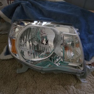 new RH lamp housing for the 'o11 Taco