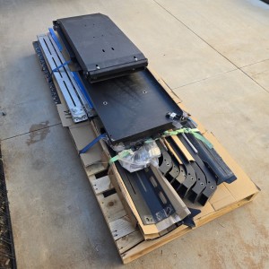 Rack palleted