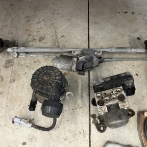Emissions pump, ABS pump, wiper motor
