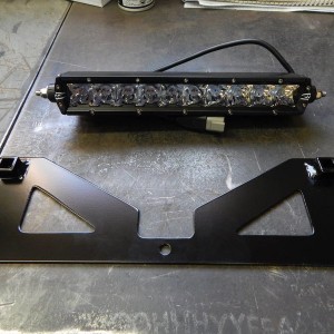 Hood scoop LED lightbar kit by C4Fab