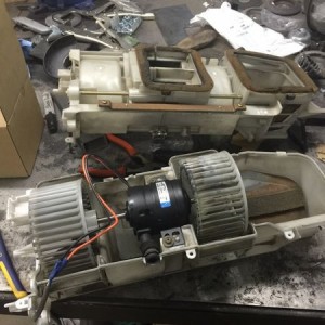 8 hour job to replace this blower motor.