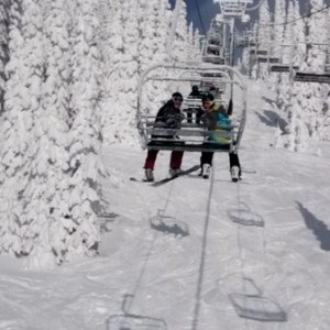 Round 2! Powder again! And a blue bird day.
