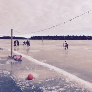 Minnesota style hockey.