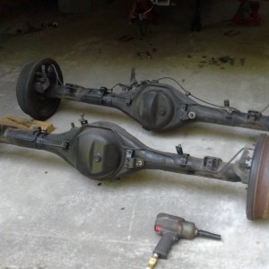 base and trd axles