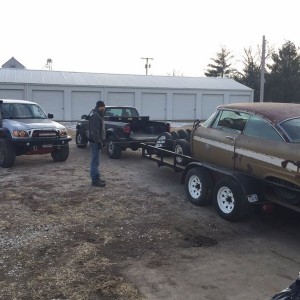 Perfect time to have a winch!