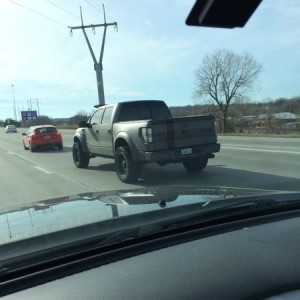 Matte Black Raptor. Thought it looked Sweet.