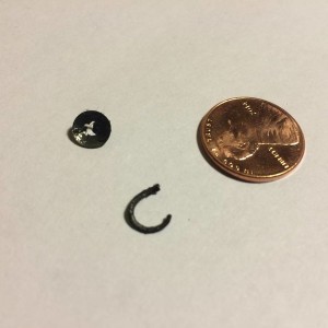 Rear Diff Plug Metal Shavings
