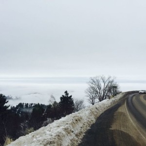Somewhere down there is boise. Stupid inversion
