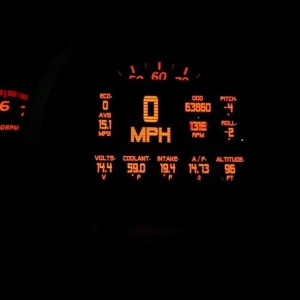 Still getting decent gas mileage this winter.