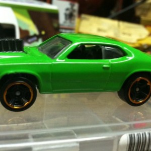 To match a friends car Lime green & blower