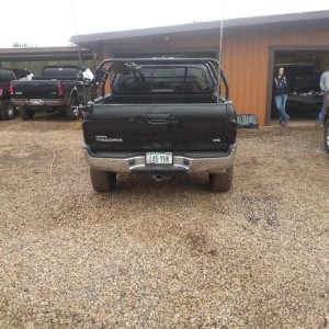 snowtank blacked out tail lights