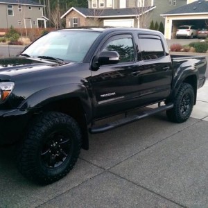 285s on stock 16X7 rally wheels