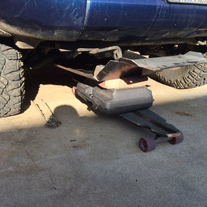 Homemade skid plate install kit ;)