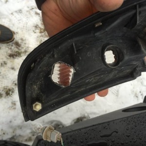 hole finished