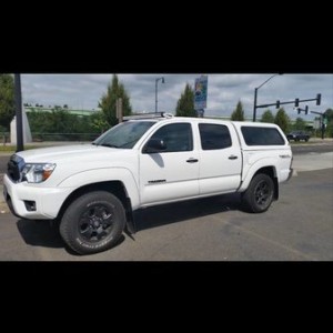 Super White Tacoma Canopy