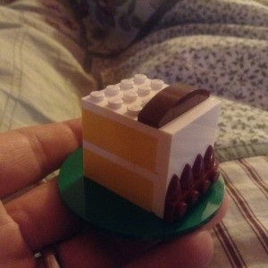 Lego birthday cake! :D