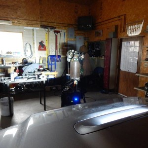 Hood scoop LED light/bracket by C4 Fab