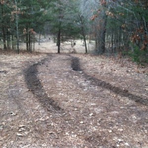 Entry to deer camp