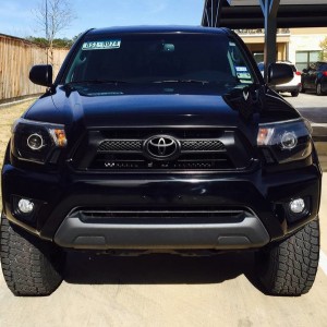 Color Matched Grill and retrofit headlights