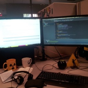 Geek hard @ work