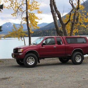 My truck with new 2" lift and new tires & wheels