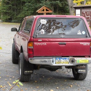 My truck with new 2" lift and new tires & wheels