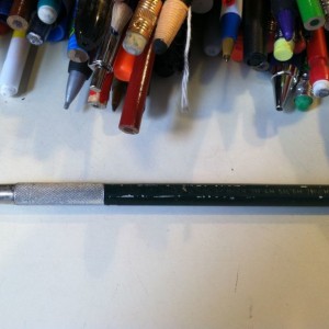 Found this relic. My granddad's mechanical drafting pencil. I've 