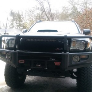 Complete. Oem TRD smoked headlights conversion.