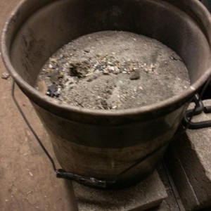 Not bad for 3 wks of continuous burning. Just cleaned the firebox, ash box 