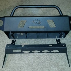 Unpacked bumper. Not a scratch on it