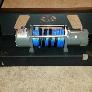 Mounted winch
