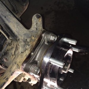 Front bearing and hub replacement