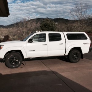 Super White Tacoma Canopy