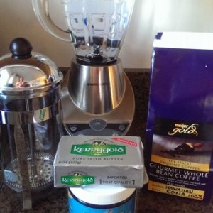 "Bulletproof"coffee...1st attempt....