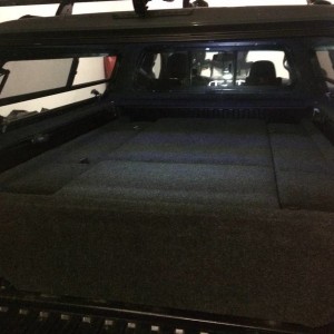 Camper sleeper platform