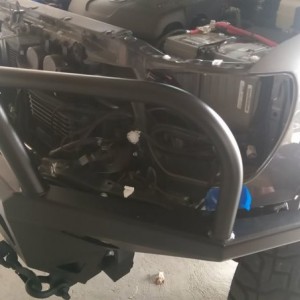 OEM Lights and Grill Out for BHLM Retrofits going in