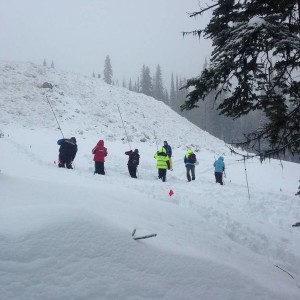 Avalanche Skills practice