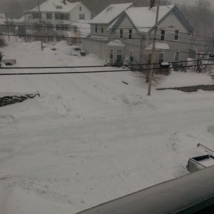 Decent amount of snow.